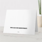 FUNNY JOE BIDEN VALENTINE'S DAY CARDS KARTE (Rückseite)