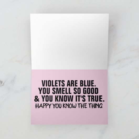 FUNNY JOE BIDEN VALENTINE'S DAY CARDS KARTE (Innenseite)