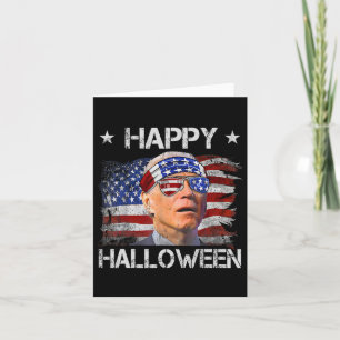 Funny Joe Biden Vierten 4. Juli Glücklichen Hallow Karte