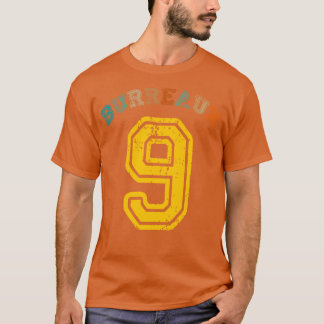 Funny Joe Burreaux 9 Fan Gear Camiseta De Futbol T-Shirt