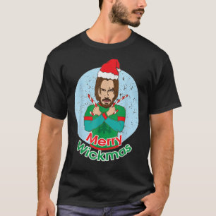 Funny John Dog Idea Wick Vorweihnachtsfest X-Mas T-Shirt