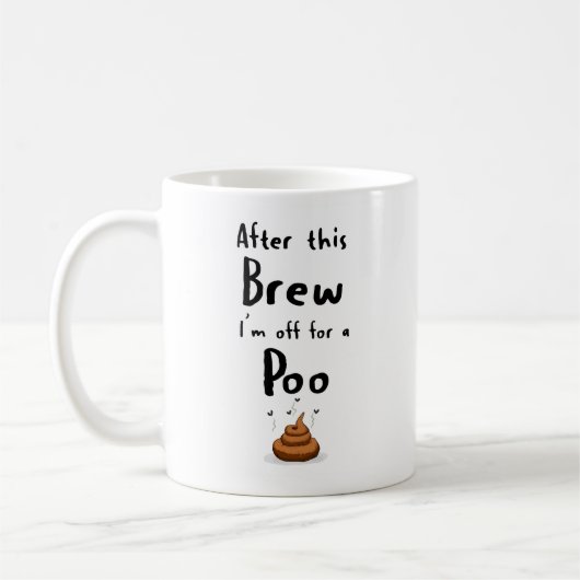 Funny Joke Coffee Tasse für Badefreunde (Links)