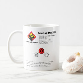 Funny Joke Dihydrogenmonoxid (H2O) Chemie Kaffeetasse