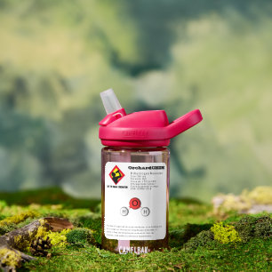 Funny Joke Dihydrogenmonoxid (H2O) Chemie Trinkflasche