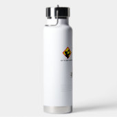 Funny Joke Dihydrogenmonoxid (H2O) Chemie Trinkflasche (rechts)