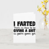Funny Joke Meme , I Farted That's As Close To Givi Karte (Gelbe Blume)