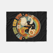 Funny Joke Quote Saying Humor Sea Ewe Hen Tea Men  Fleecedecke (Vorderseite (Horizontal))