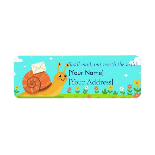 Funny Joke Return Address Labels (Vorne)