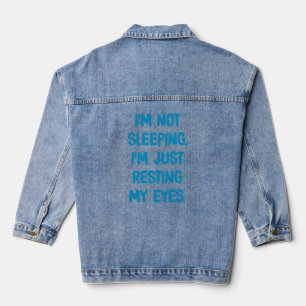Funny Joke Unglaublich witzig Sprichwort Sarcasm W Jeansjacke
