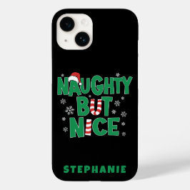 Funny Joke Weihnachts-Spaß Naughty Aber Nice Case-Mate iPhone 14 Hülle