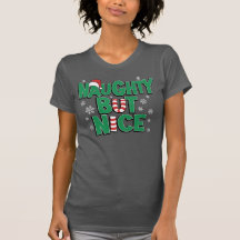 Funny Joke Weihnachts-Spaß Naughty Aber Nice