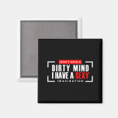 Funny Jokes Saying Men Women Novelty Apparel I Don Magnet (Vorderseite/Rückseite)