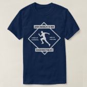 Funny Josh Hawley RunFunny Josh Hawley Running T-Shirt (Design vorne)