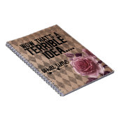 Funny Journal für brilliant schlechte Ideen Notizblock (Rechte Seite)