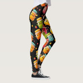 Funny Joyful Jumping Jars Jubilant Jam Leggings (Rechts)