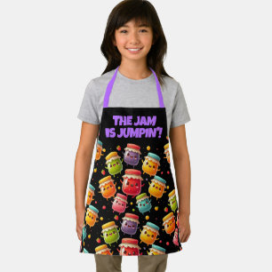 Funny Joyful Jumping Jars Jubilant Jam Schürze