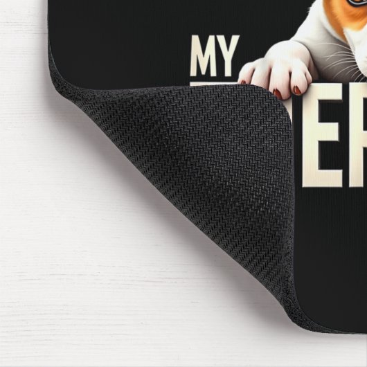 Funny Jrt Puppy My Therast Jack Russell Terrier Do Mousepad (Ecke)