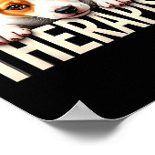 Funny Jrt Puppy My Therast Jack Russell Terrier Do Poster (Ecke)