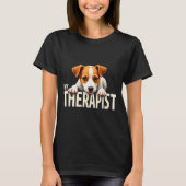 Funny Jrt Puppy My Therast Jack Russell Terrier Do T-Shirt (Vorderseite)