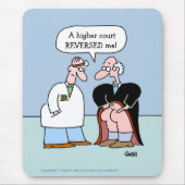 Funny Judge and Doctor Cartoon für Anwälte Mousepad (Vorne)