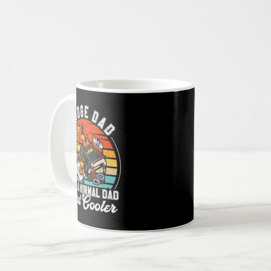 Funny Judge Gift Judge Dad Judge Top Judge Gift  Kaffeetasse (Vorderseite Links)