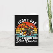 Funny Judge Gift Judge Dad Judge Top Judge Gift Ta Karte (Vorderseite)