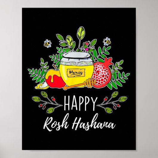 Funny jüdisch Rosh Hashanah _ Judengeschenk _ Poster (Vorne)
