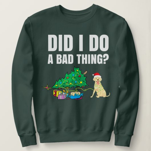 Funny jüdische Dackel Menorah Happy Hanukkah Chan Sweatshirt (Design vorne)