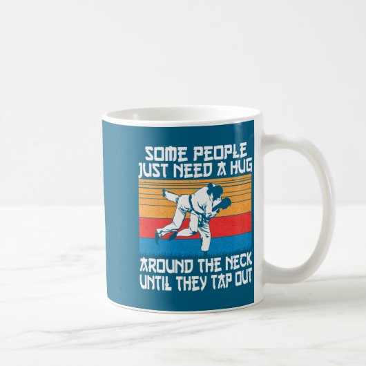 Funny Judo Jiu Jitsu Martial Arts Humor  Kaffeetasse (Rechts)