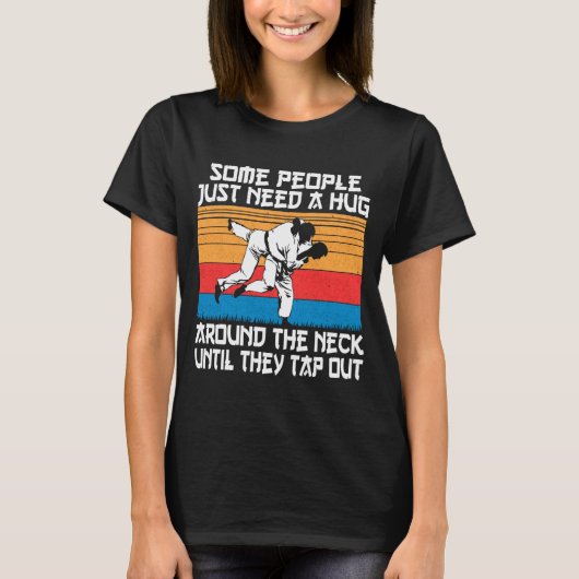Funny Judo Jiu Jitsu Martial Arts Humor  T-Shirt (Vorderseite)