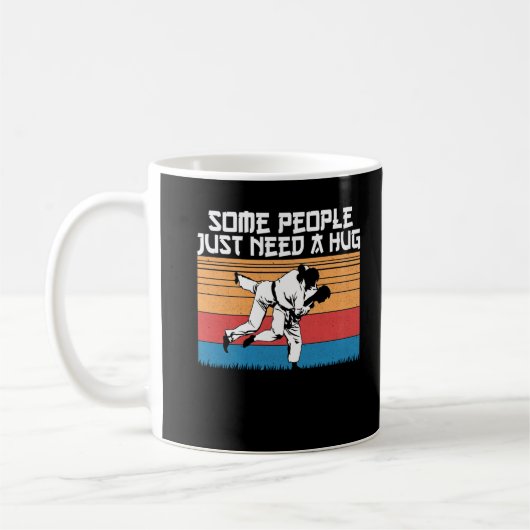 Funny Judo Joke Jiu Jitsu Spaß für Kampfkunst Kaffeetasse (Links)