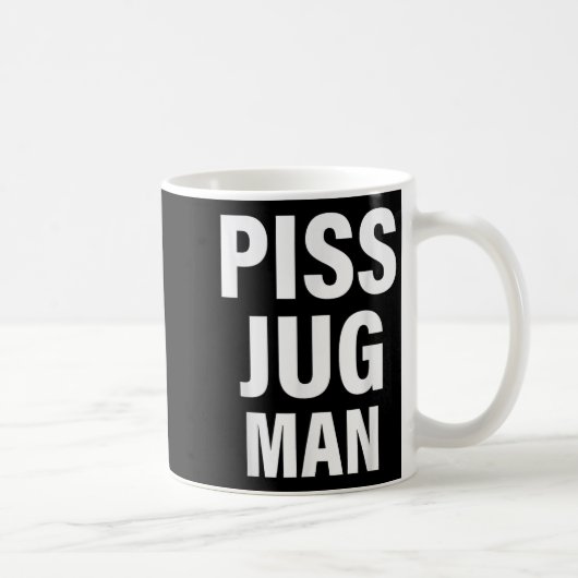 Funny Jug Man Apparel Kaffeetasse (Rechts)