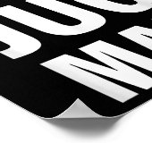 Funny Jug Man Apparel  Poster (Ecke)