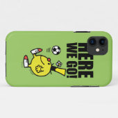 Funny Juggling A Soccer Ball Case-Mate iPhone Hülle (Rückseite (Horizontal))