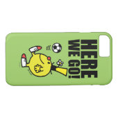 Funny Juggling A Soccer Ball Case-Mate iPhone Hülle (Rückseite (Horizontal))