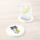 Funny Juggling A Soccer Ball Getränkeuntersetzer (Seite)