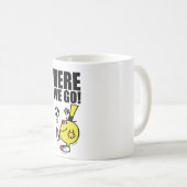Funny Juggling A Soccer Ball Kaffeetasse (VorderseiteRechts)