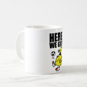 Funny Juggling A Soccer Ball Kaffeetasse (Vorderseite Links)