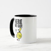 Funny Juggling A Soccer Ball Tasse (Vorderseite Links)