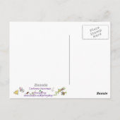 Funny Juggling Clown Cartoon Art Niedliche Liebe S Postkarte (Rückseite)