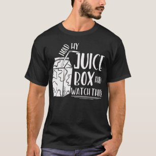 Funny Juice Box Spaß Boys T-Shirt