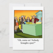 Funny July 4. Party Einladung (Vorderseite)