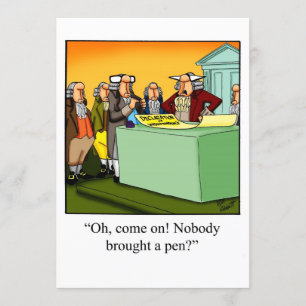Funny July 4. Party Einladung
