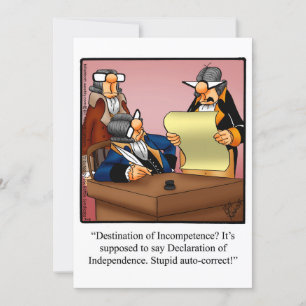 Funny July 4. Party Einladung