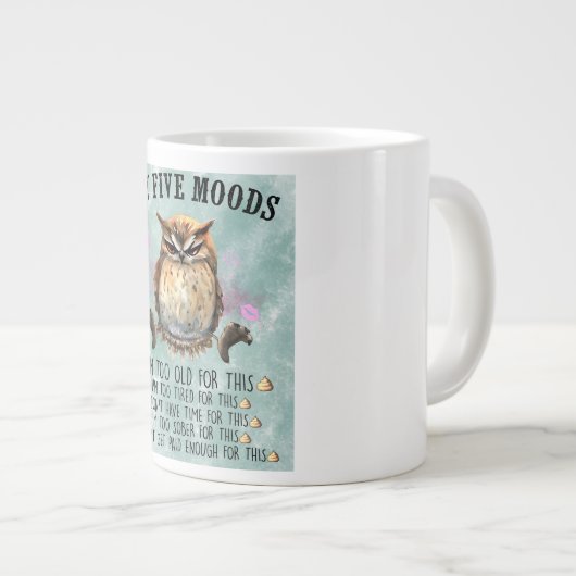 Funny Jumbo-Tasse (Vorderseite Rechts)