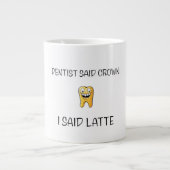 Funny Jumbo-Tasse (Vorderseite)