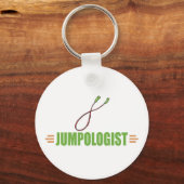 Funny Jump Roping Schlüsselanhänger (Vorderseite)