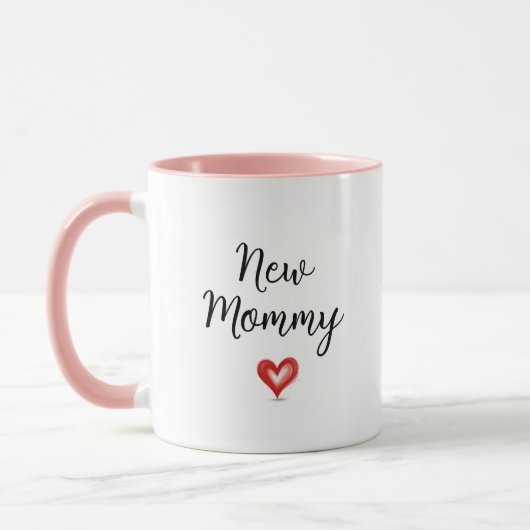 Funny Junge Mutter Geschenk, Baby Dusche Geschenk, Tasse (Links)