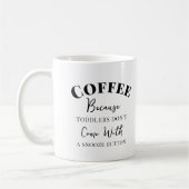 Funny Junge Mutter Gift Modern Typografy Mothers D Kaffeetasse (Links)