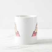 Funny Junge Mutter Happy Mütter Day Gift Kaffeetasse (Mittel)